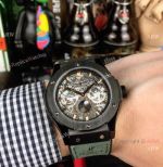 New Hublot Classic Fusion Perpetual Calendar Replica Watches Black Steel